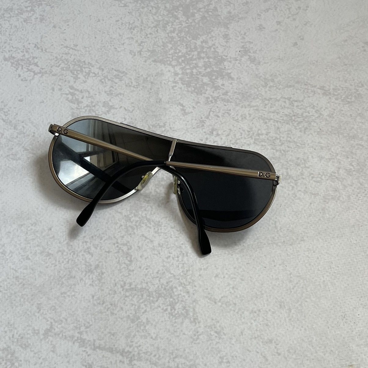 Dolce & Gabbana × Vintage Dolce Gabanna Mask logo vintage sunglasses dg6075 079/6g Size ONE SIZE - 10 Thumbnail