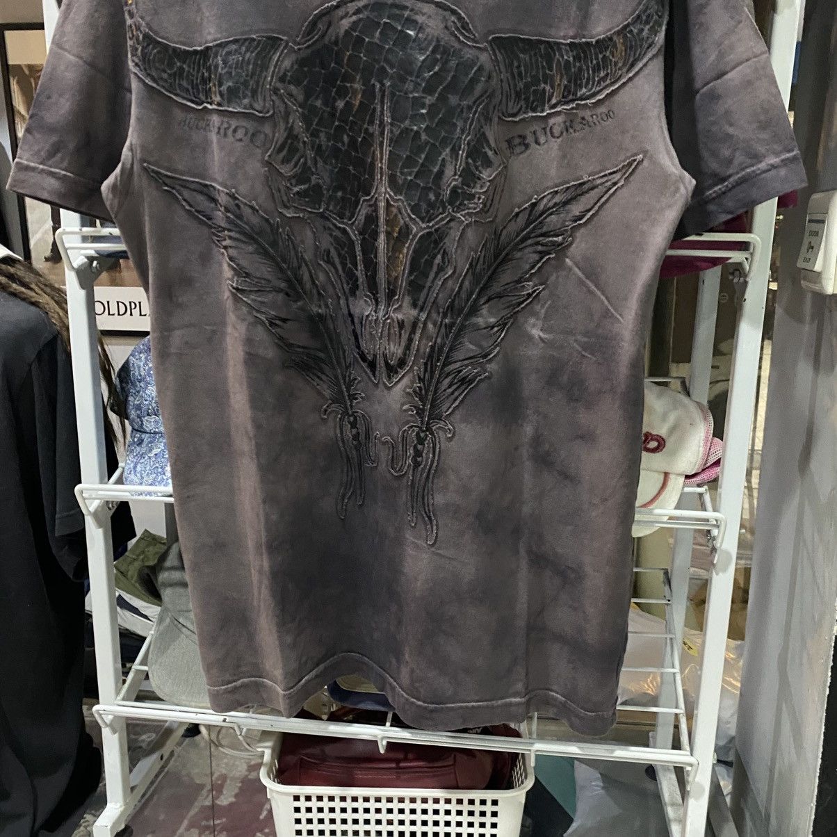 Affliction Buckaroo t-shirt Size US L / EU 52-54 / 3 - 4 Thumbnail