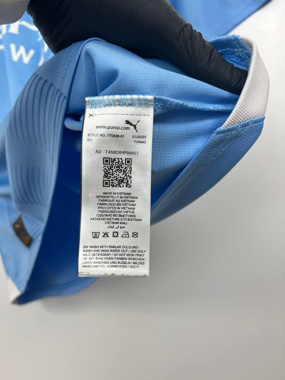 Puma Manchester City 2020 2021 Home Shirt Football Jersey Puma S Size US S / EU 44-46 / 1 - 4 Thumbnail