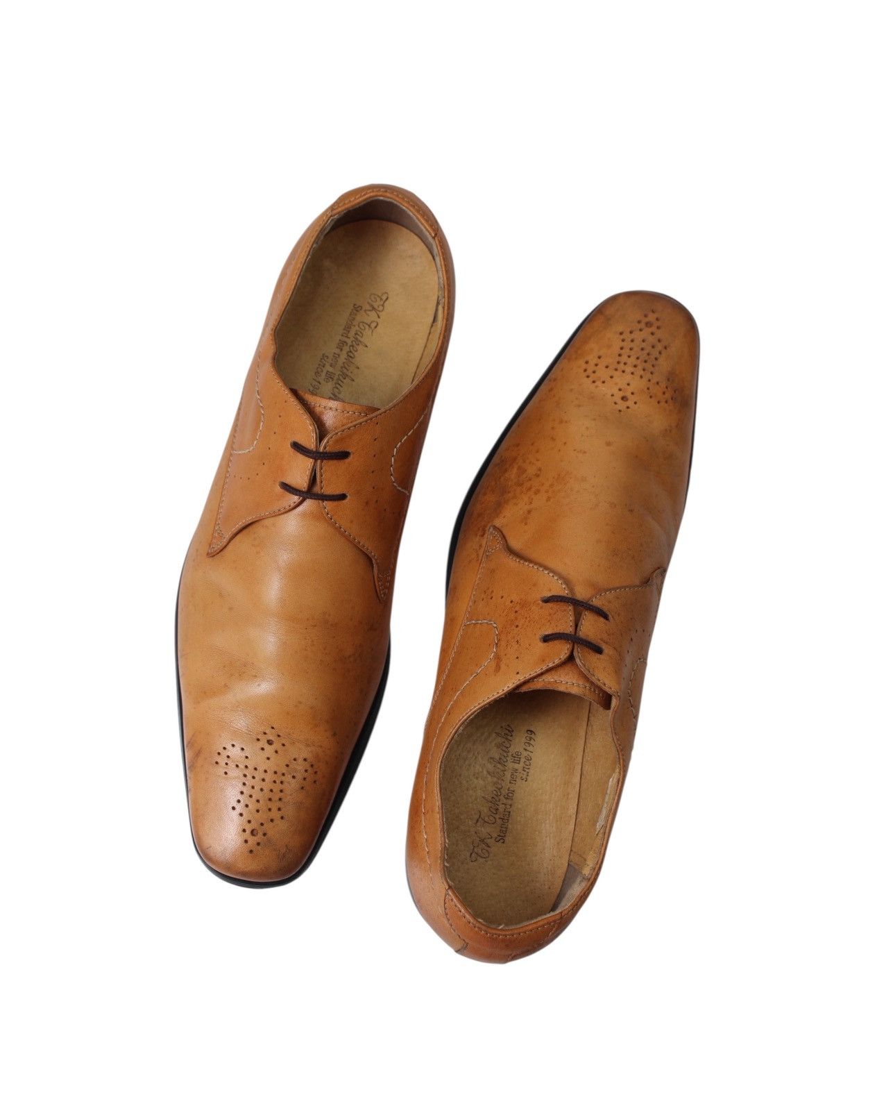 Japanese Brand × Takeo Kikuchi 2000S TAKEOKIKUCHI DERBY SHOES Size US 10 / EU 43 - 5 Thumbnail