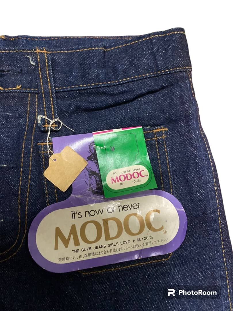 Designer × Japanese Brand × Vintage Vintage boocut jean Modoc Dead Stock Size 27" / US 4 / IT 40 - 5 Thumbnail