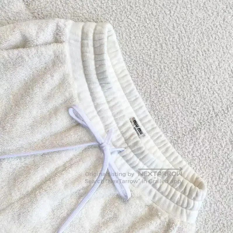 Miu Miu Miu Miu White Cotton Women's Sweater Set . Size XS / US 0-2 / IT 36-38 - 5 Thumbnail