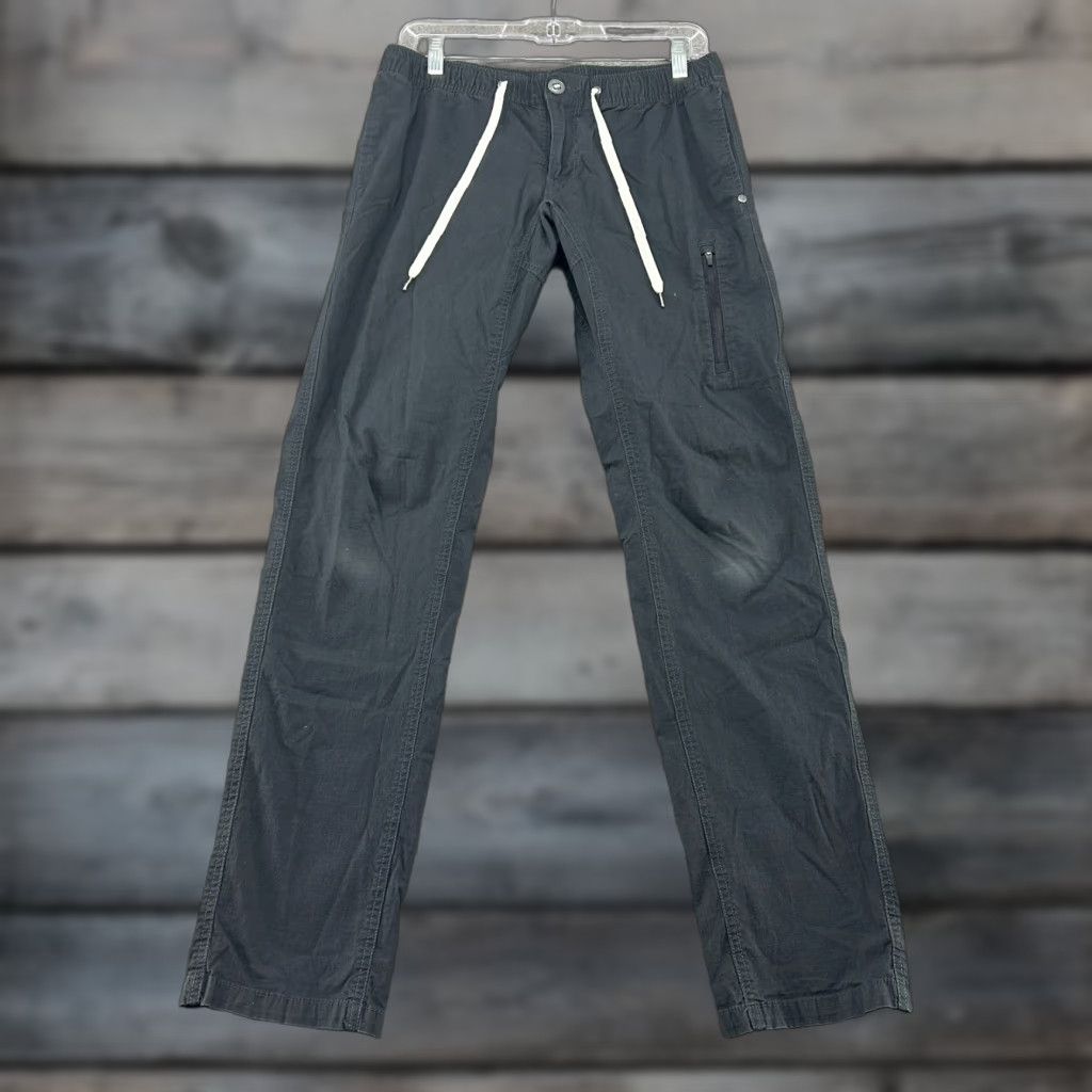 Vuori Vuori Mens M Gray Jogger Pants Cotton Polyester Logo Cargo Pocket Slim Tapered Modern Comfort Everyday Size US 31 - 1 Thumbnail