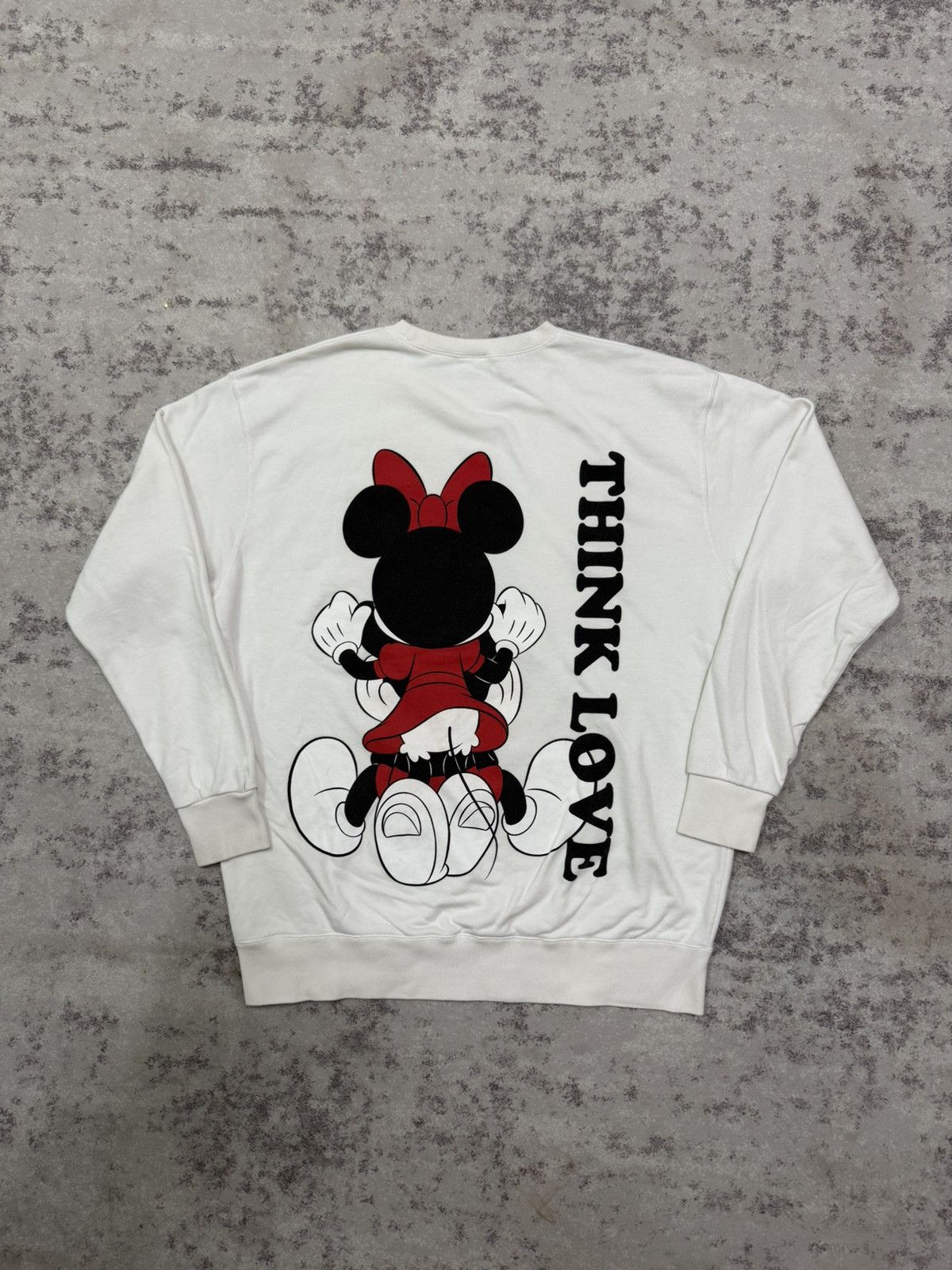Disney Vintage Mickey Mouse Mirron Printed Sweatshirt Size US L / EU 52-54 / 3 - 9 Thumbnail