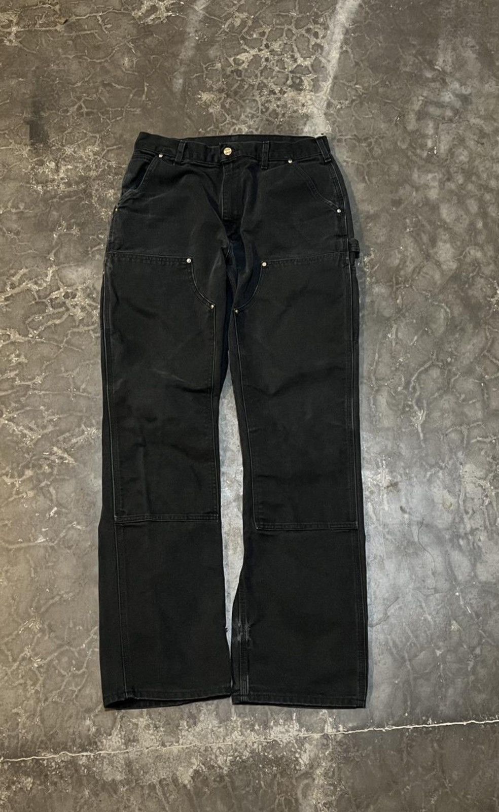 image of Carhartt Double Knee in Black, Men's (Size 34)