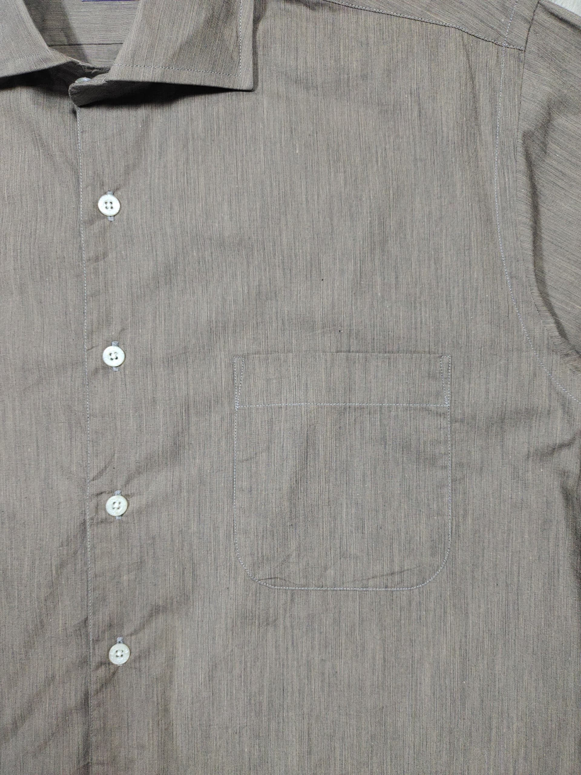 Moschino VINTAGE MOSCHINO GRAY BUTTON UP LONG SLEEVE SHIRT Size US M / EU 48-50 / 2 - 4 Thumbnail