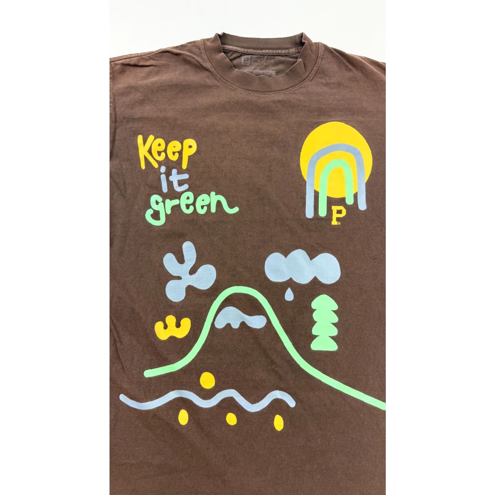 Vintage VINTAGE Portland Gear Shirt Mens Small Brown Graphic Tee Environmental Keep It Green Size US S / EU 44-46 / 1 - 2 Thumbnail