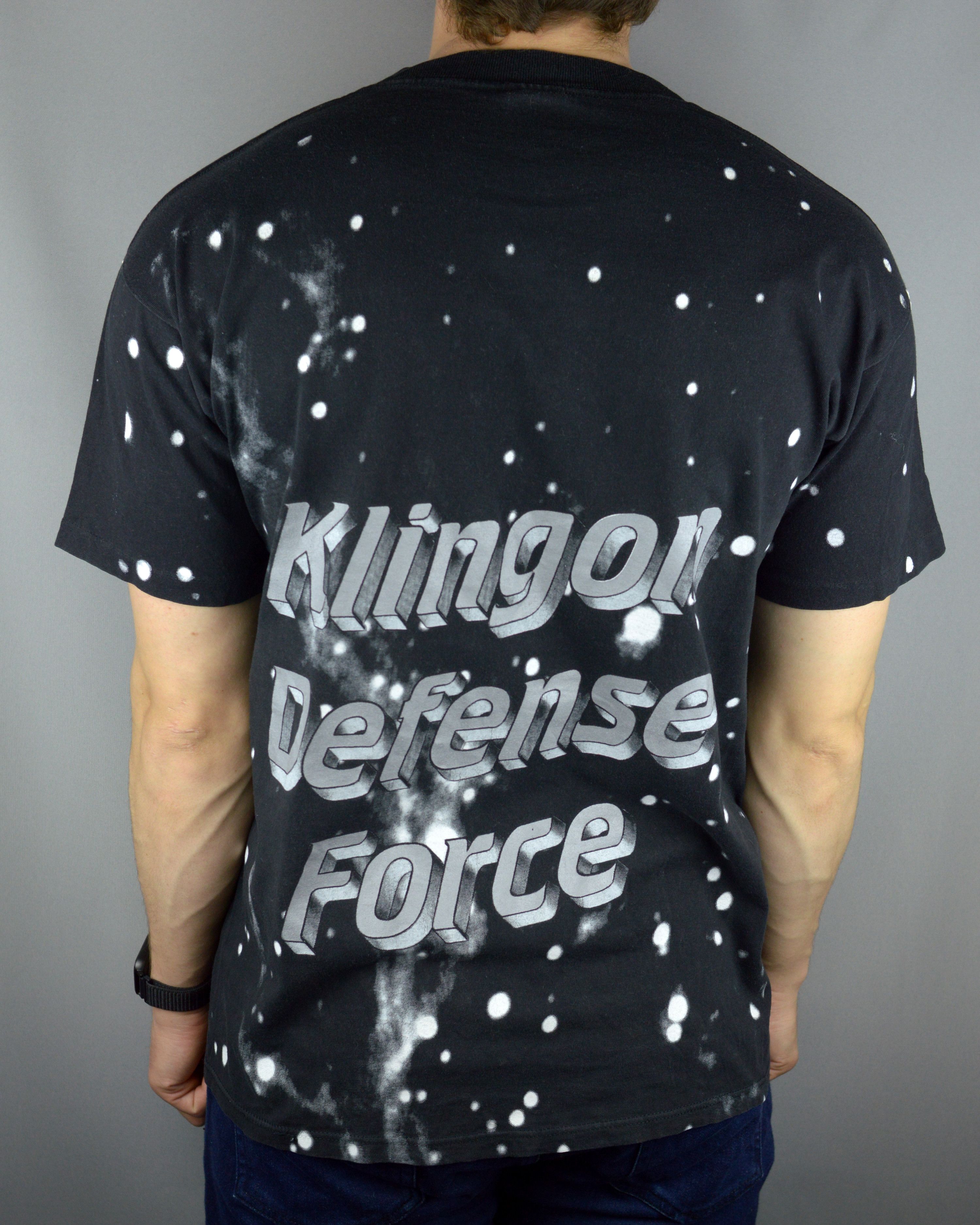 Vintage Vintage Star Trek Klingon Defence Force 1995 t shirt Size US L / EU 52-54 / 3 - 2 Thumbnail