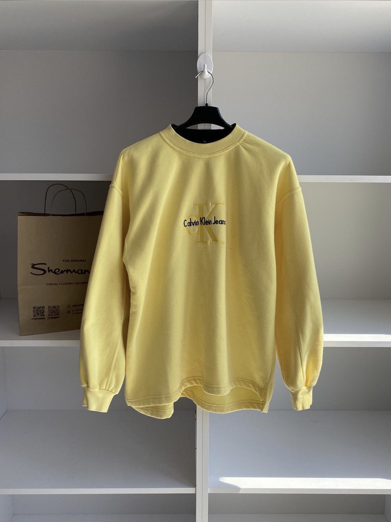 Vintage Calvin Klein Jeans big logo sweatshirt