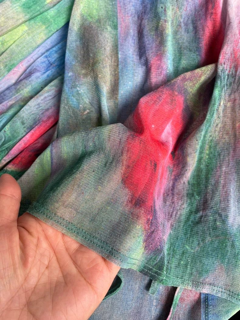 Issey Miyake Issey Miyake size:3 Green-gray main line oil painting star Size M / US 6-8 / IT 42-44 - 4 Thumbnail