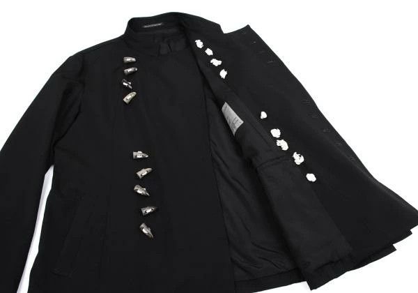 Yohji Yamamoto YOHJI YAMAMOTO POUR HOMME Wool Gabardine Jacket 1 Size US S / EU 44-46 / 1 - 10 Thumbnail