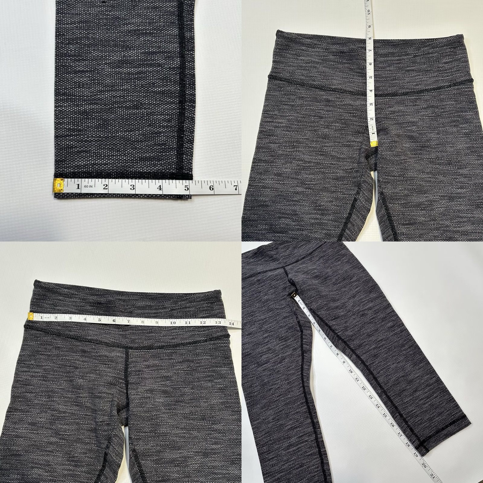 Lululemon VINTAGE Lululemon Wunder Under Crop Leggings Shirt? Size 28" / US 6 / IT 42 - 8 Thumbnail