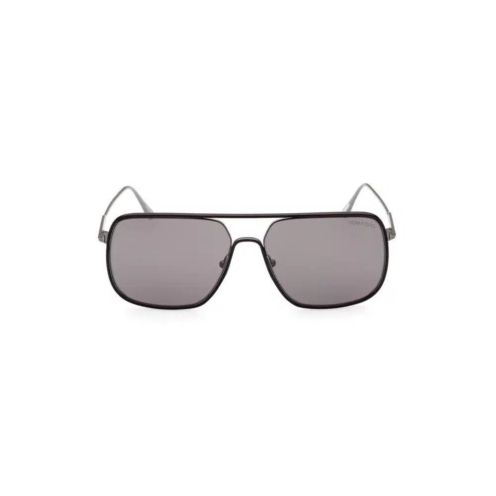 Tom Ford o1sndg1125 FT1015 Size: OS / Cliff-02 Sunglasses in Silver Size ONE SIZE - 8 Thumbnail