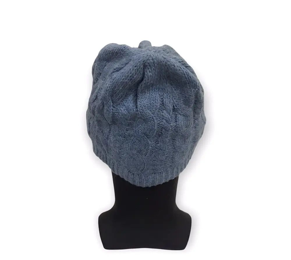 Japanese Brand × Vintage Japanese Brand Plain Beanie Hat Size ONE SIZE - 4 Thumbnail