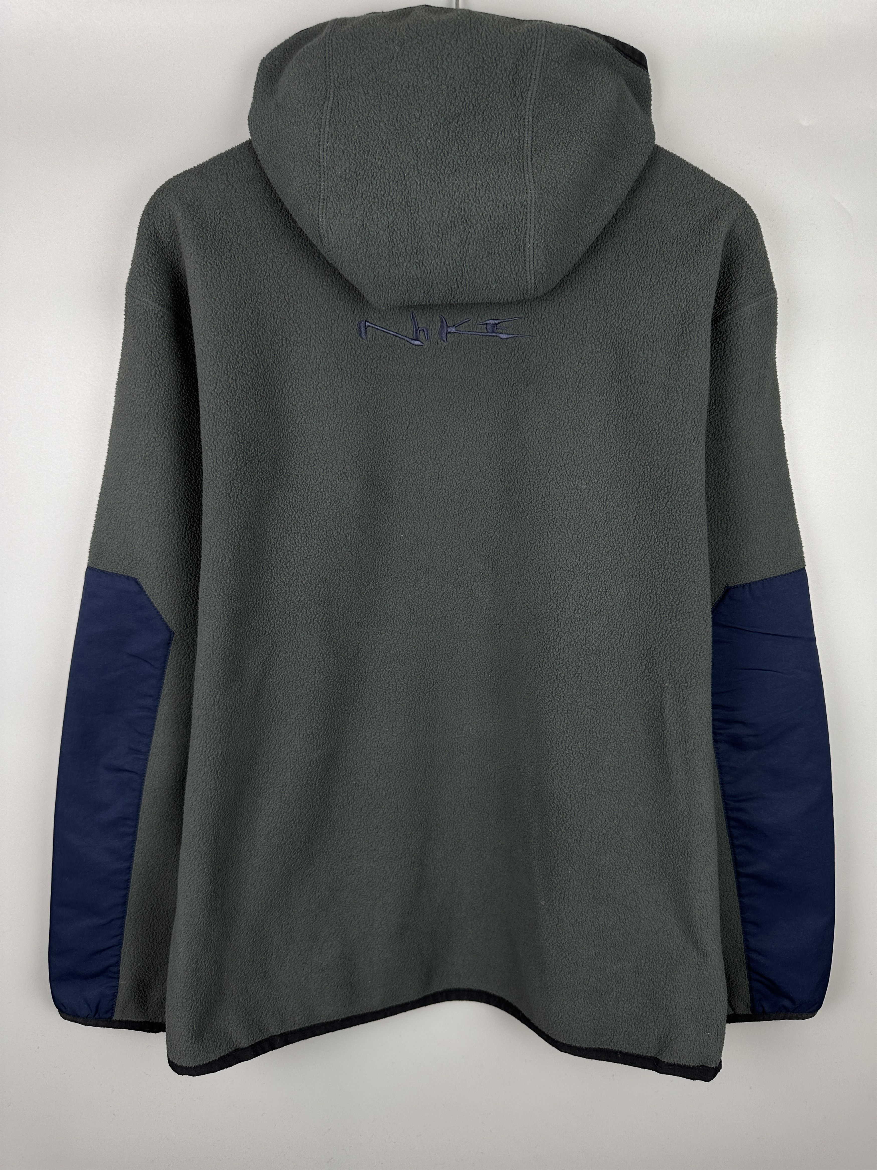Nike 90s Vintage Nike Fleece Ninja 1/4 Zip Logo Hoodie Polar ACG Size US M / EU 48-50 / 2 - 2 Thumbnail