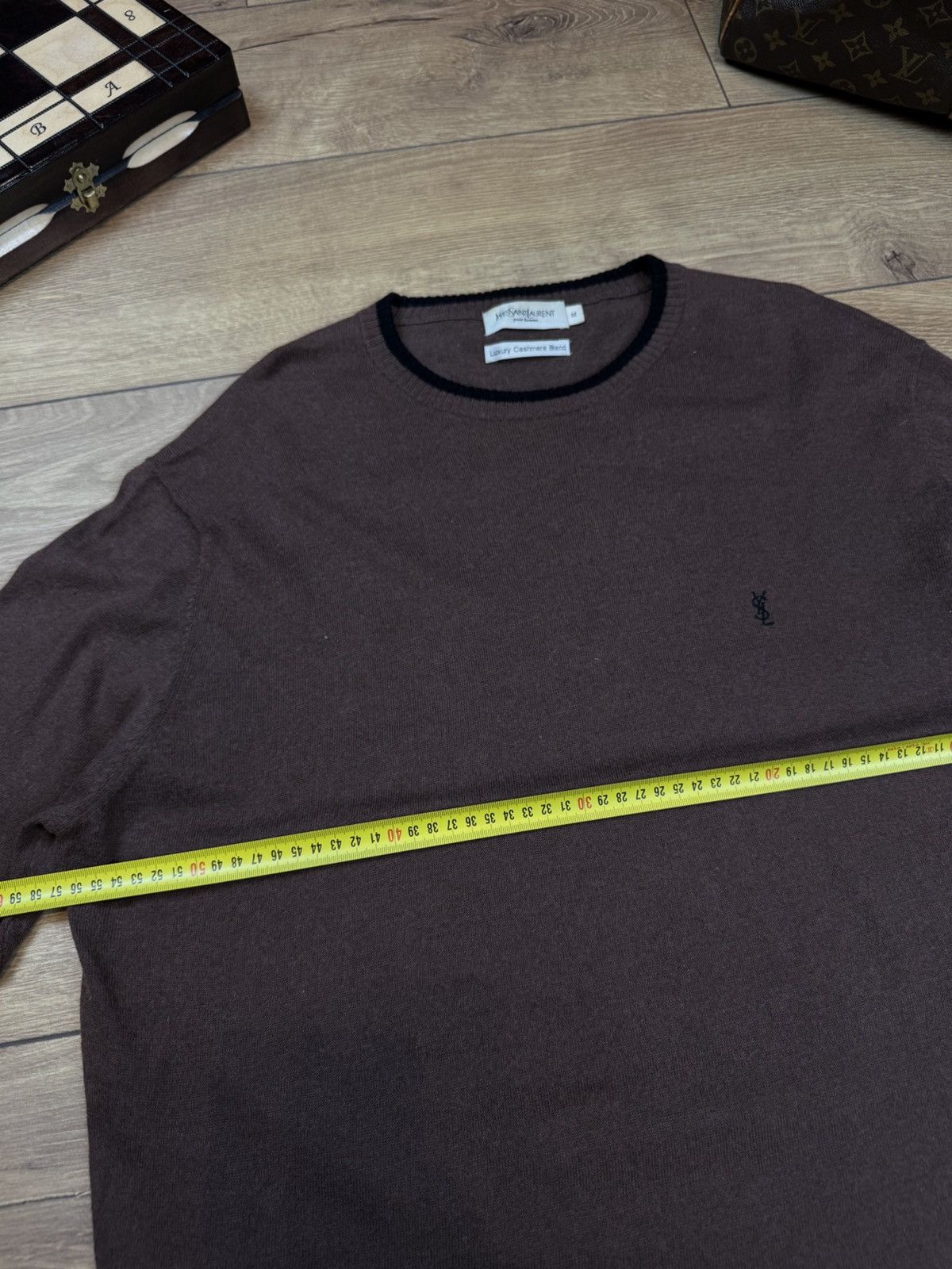 Yves Saint Laurent Vintage sweater Yves Saint Laurent 90s original luxury item Size US XL / EU 56 / 4 - 4 Thumbnail