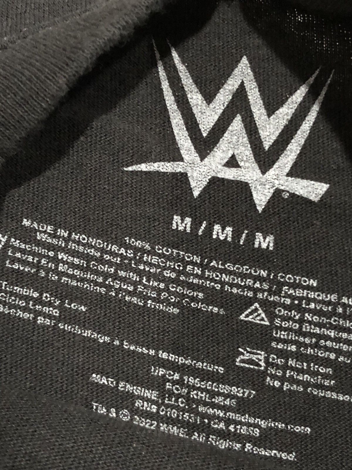 WWE 2022 Wrestlemania XXVII John Cena vs The Rock Tee Size US M / EU 48-50 / 2 - 4 Thumbnail