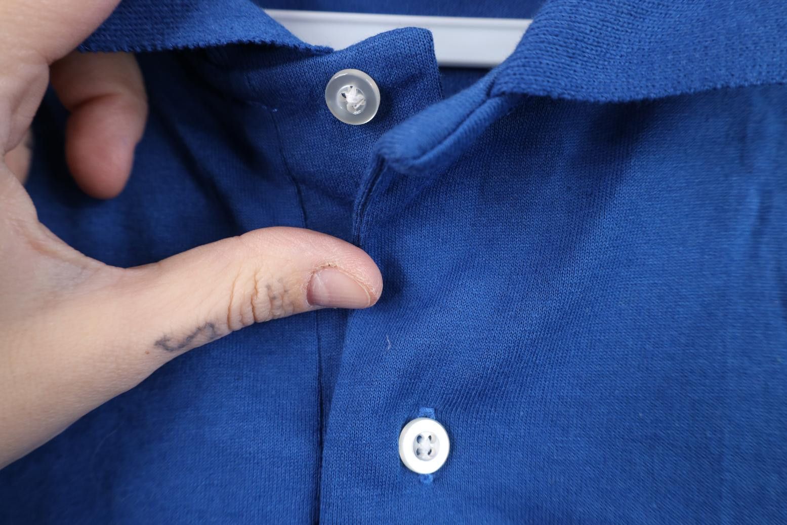 Vintage Vintage 80s 90s Streetwear Collared Golf Polo Shirt Blue USA Size US L / EU 52-54 / 3 - 7 Thumbnail
