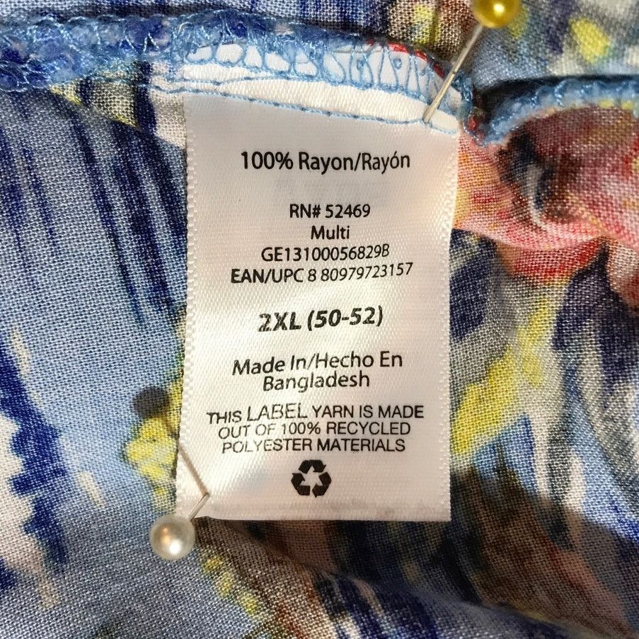 George George Hawaiian Collared Short-Sleeve Men Shirt 2XL Size US XXL / EU 58 / 5 - 4 Thumbnail