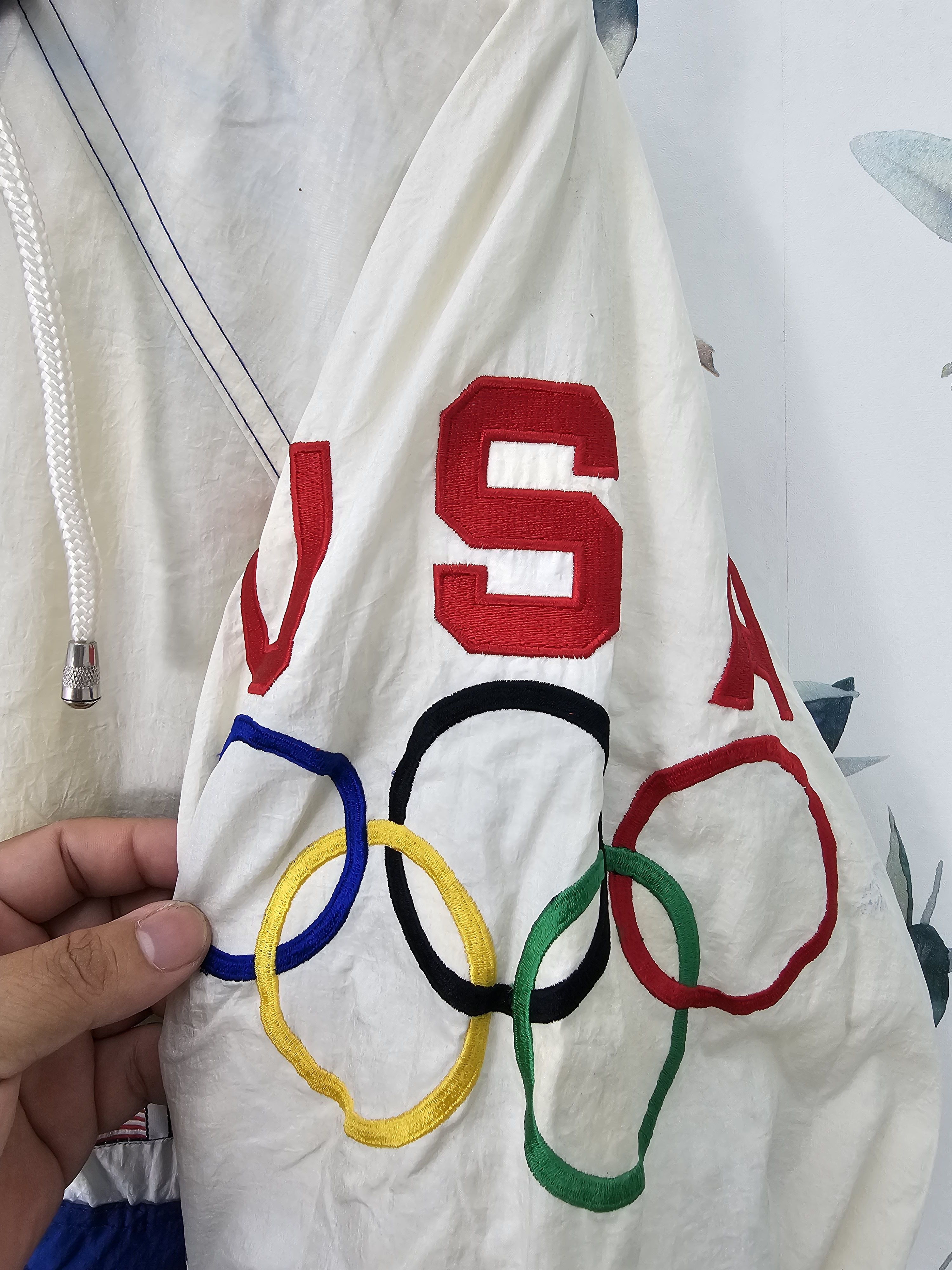 USA Olympics Vintage OLYMPIC Team USA Starter Pullover Jacket J0104 Size US M / EU 48-50 / 2 - 8 Thumbnail