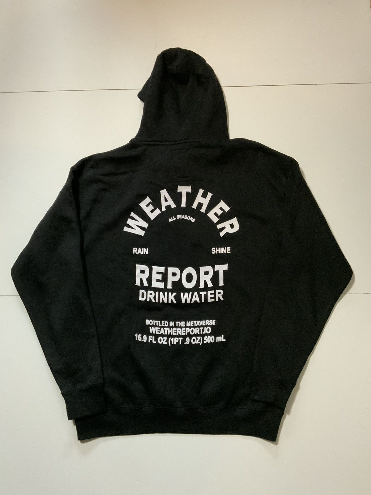 Weather Report Weather Report Drink Water All Seasons Bottled In Hoodie Size US XL / EU 56 / 4 - 2 Thumbnail