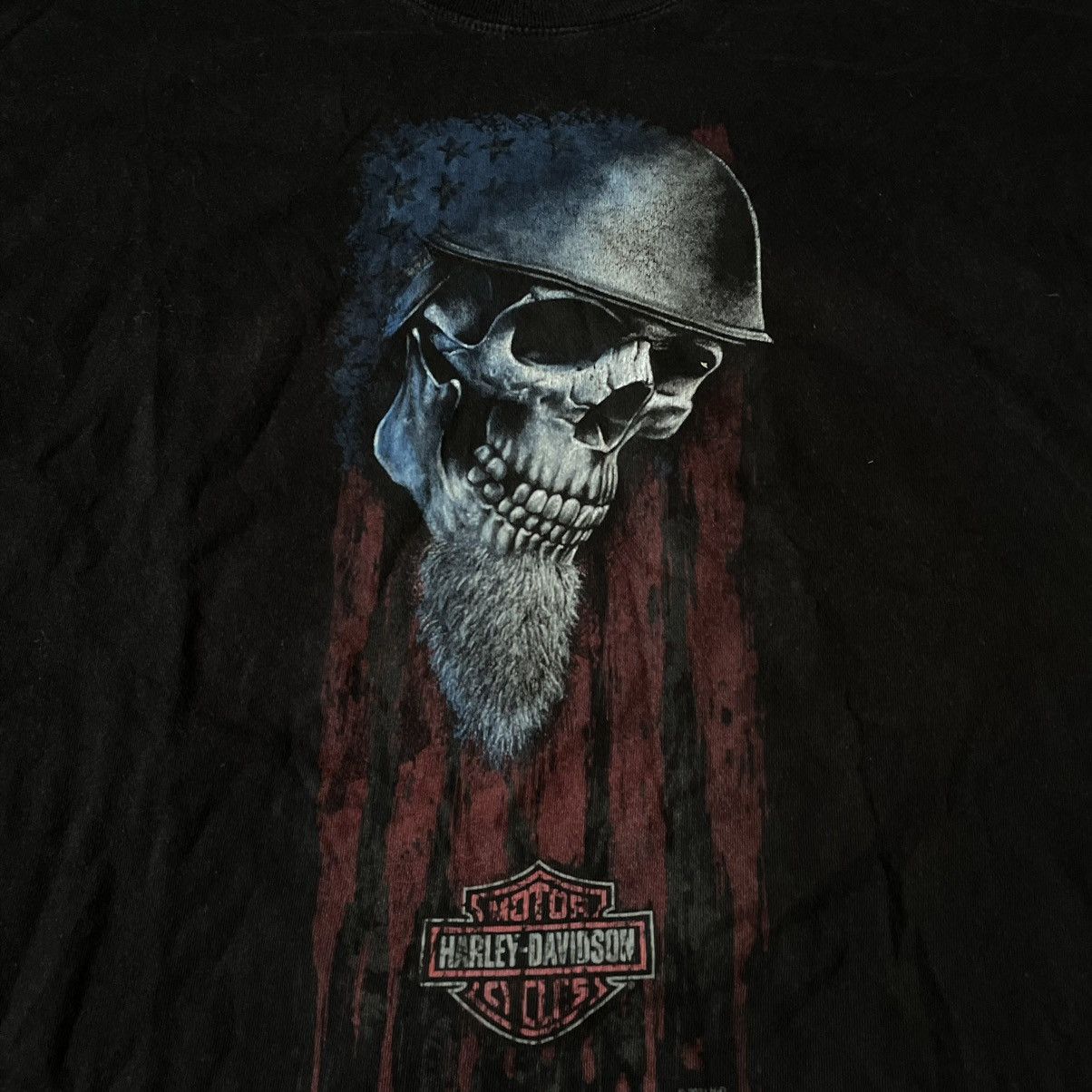 Vintage Vintage 90s Graphic Tee Skeleton Horror Psycho Grunge XL Size US XL / EU 56 / 4 - 3 Thumbnail