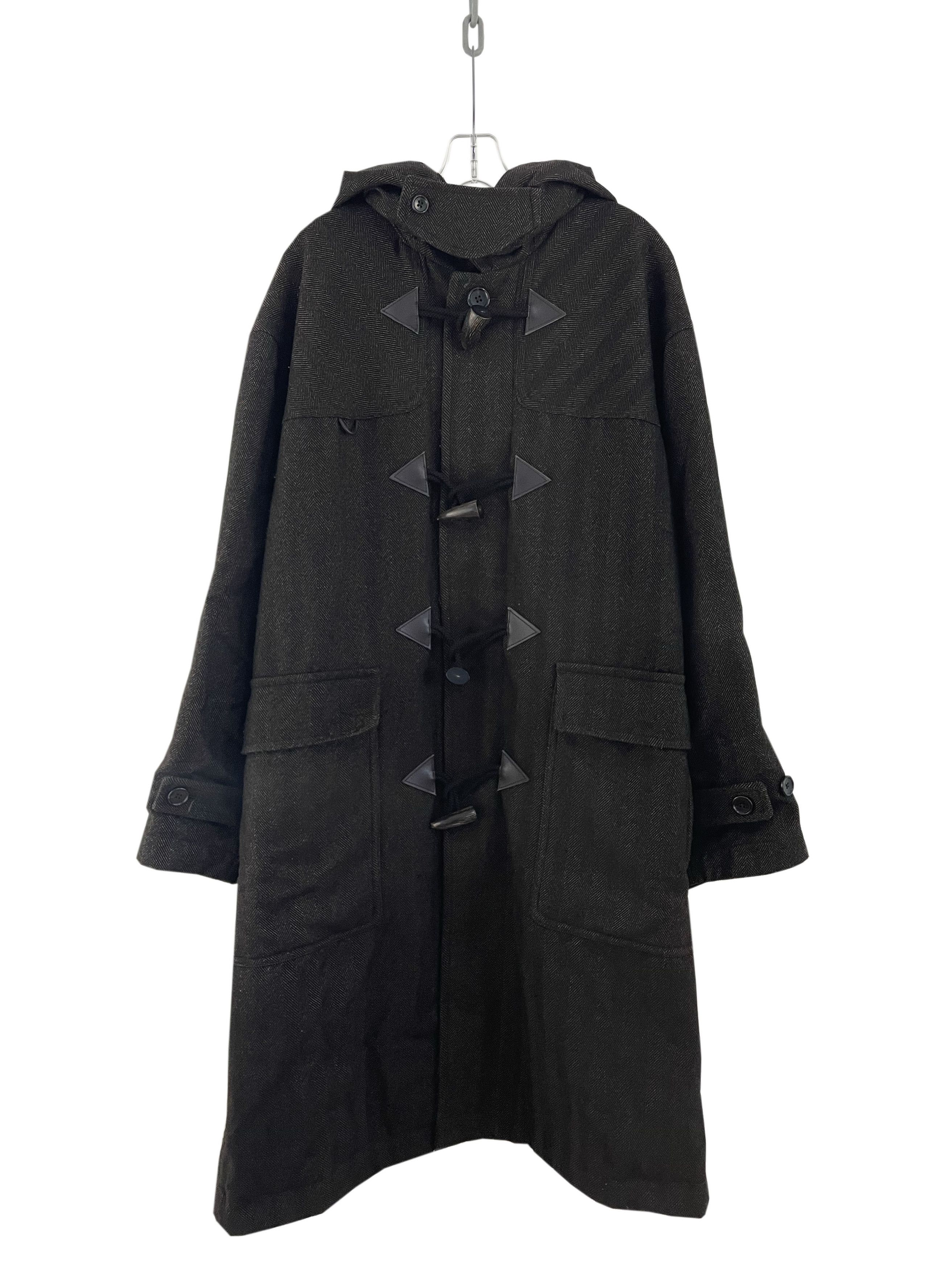DAIWA PIER39 Herringbone Goretex Duffle Coat Size US L / EU 52-54 / 3 - 1 Thumbnail
