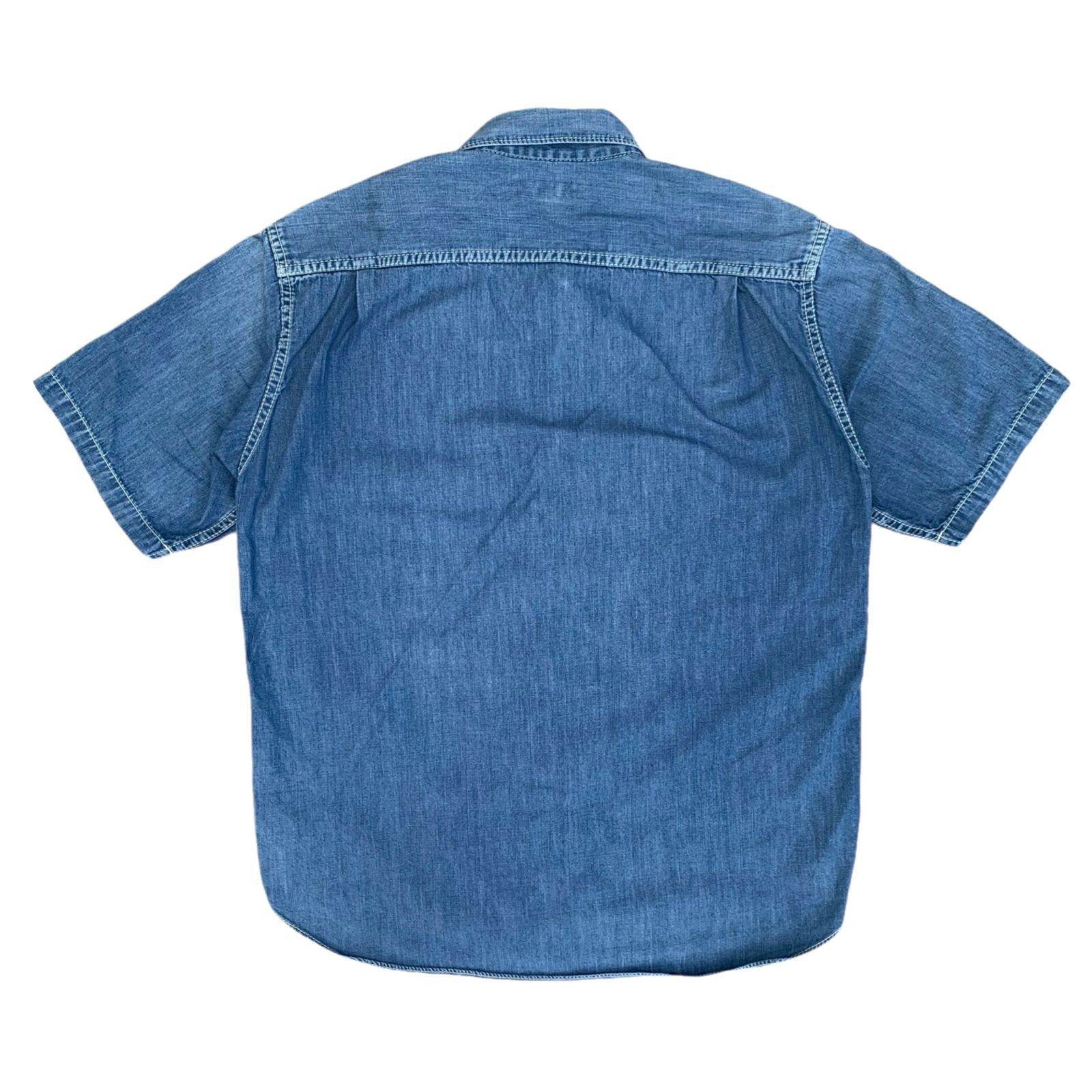 Comme des Garcons × Vintage 💥Vintage Comme des Garcons Plaid Denim SS Shirt Size US M / EU 48-50 / 2 - 6 Thumbnail
