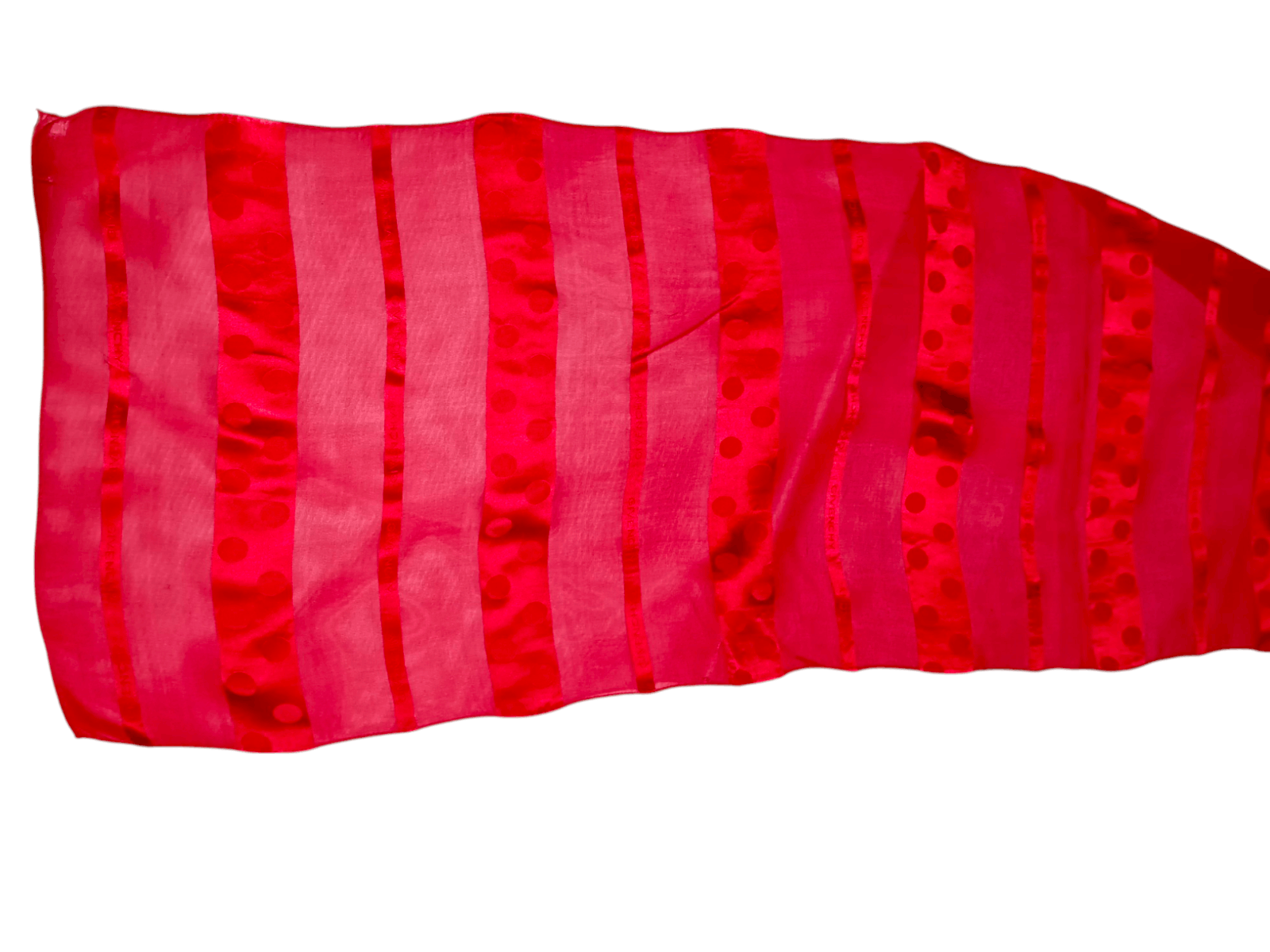 Givenchy GIVENCHY PARIS France Vintage Rare Red Silk Scarf Shawl Size ONE SIZE - 9 Thumbnail