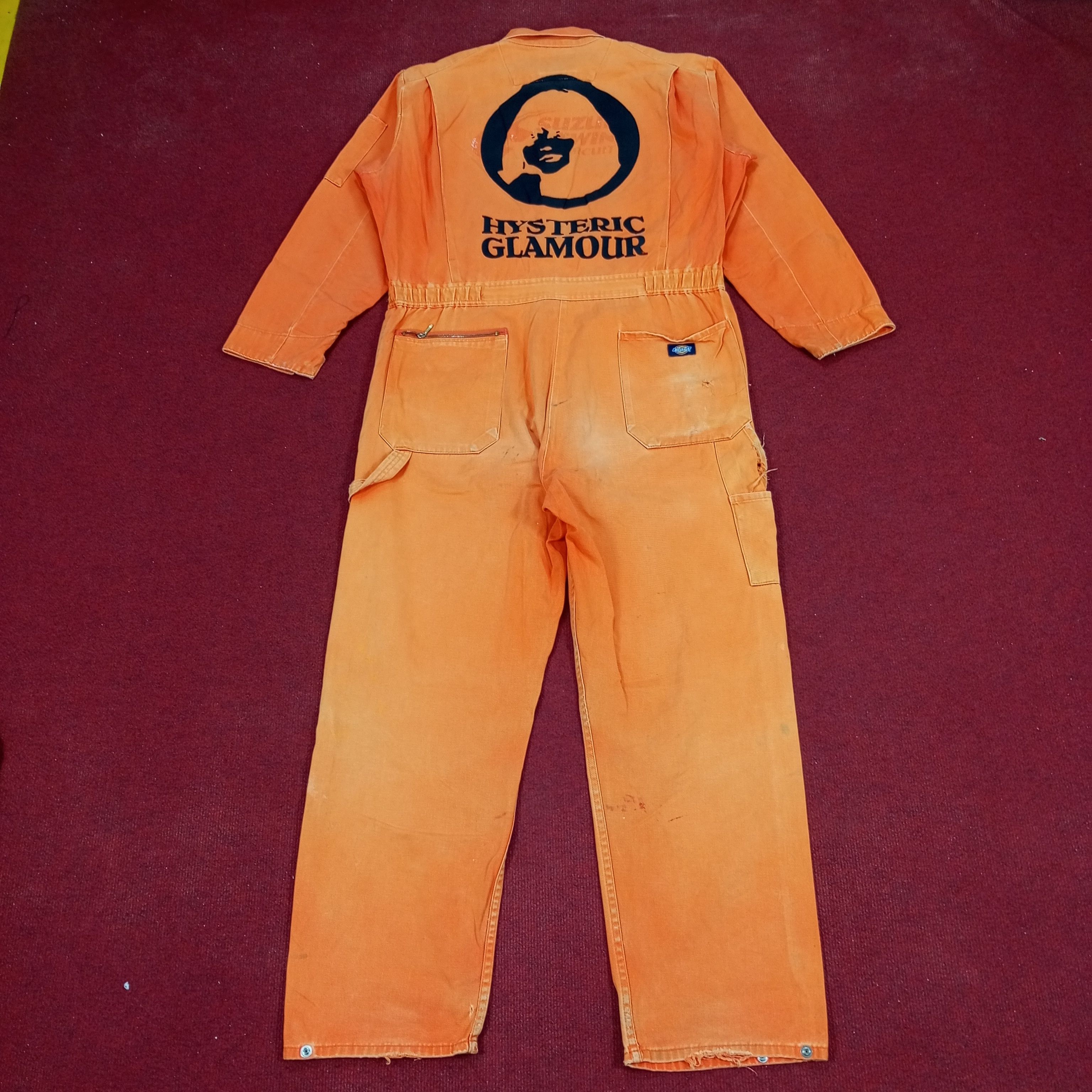 Dickies × Vintage Dickies X Custom Hysteric Glamour Art Style Coverall Jacket Size US L / EU 52-54 / 3 - 1 Thumbnail