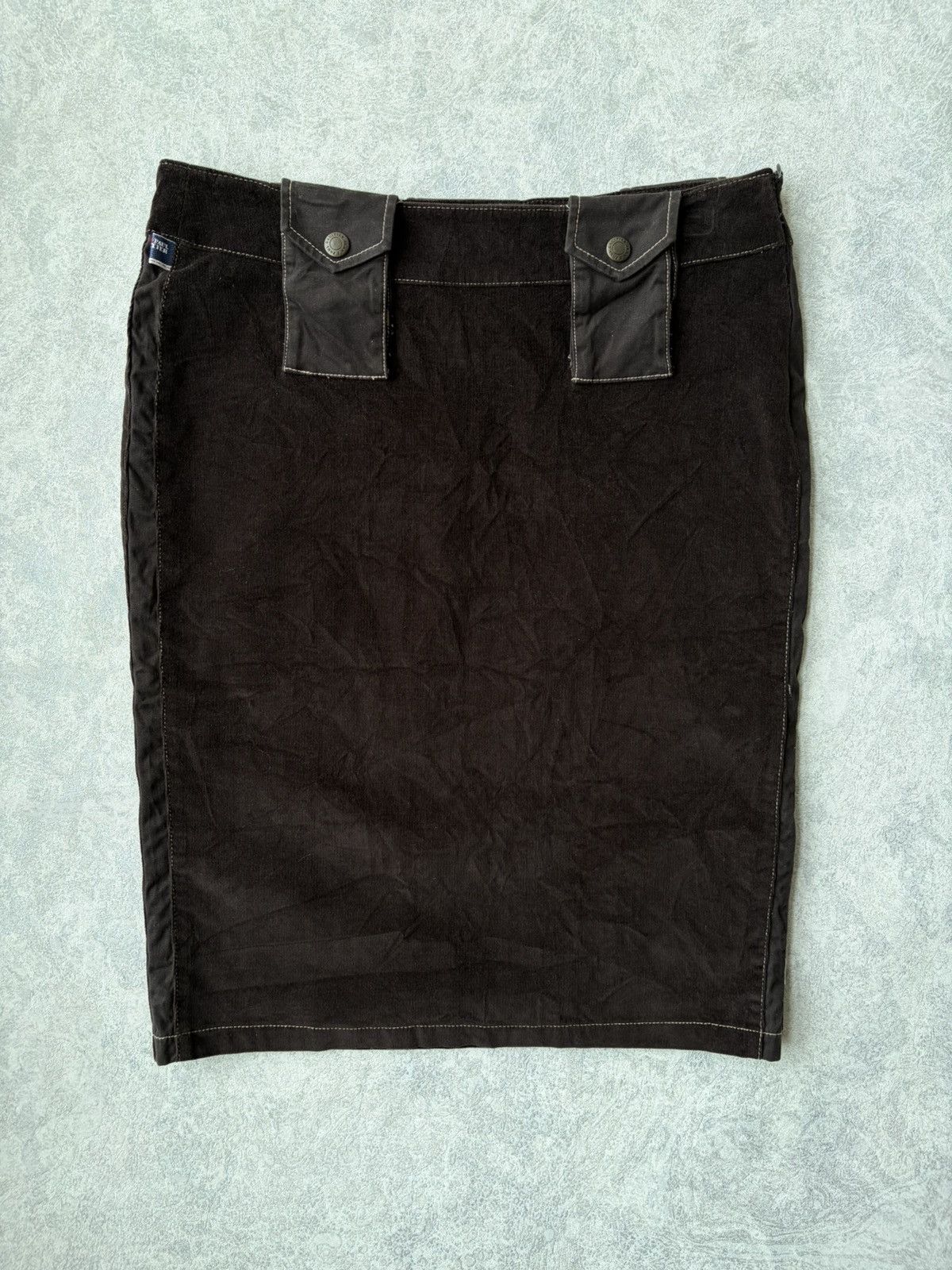 JPG Jean's Paul Gaultier Archive Corduroy Pencil Skirt