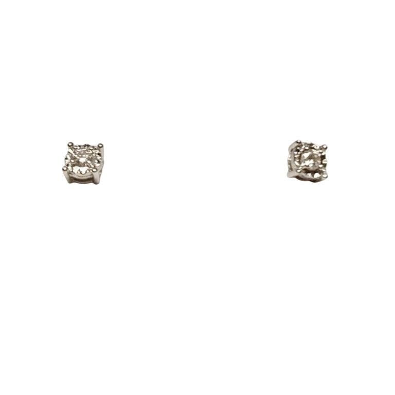 Other Diamond Brilliance 1/10 Ct. T.W. Lab Diamond Stud Earrings S Size ONE SIZE - 3 Thumbnail