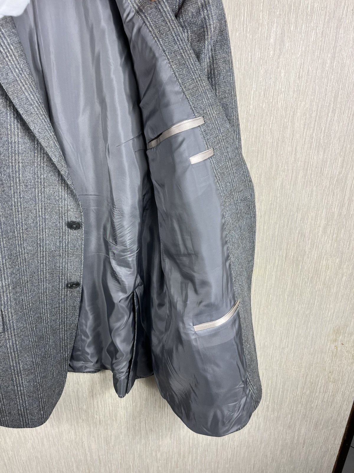 Ermenegildo Zegna × Z Zegna Ermenegildo Z Zegna city wool angora blazer jacket patterned Size 48R - 17 Thumbnail