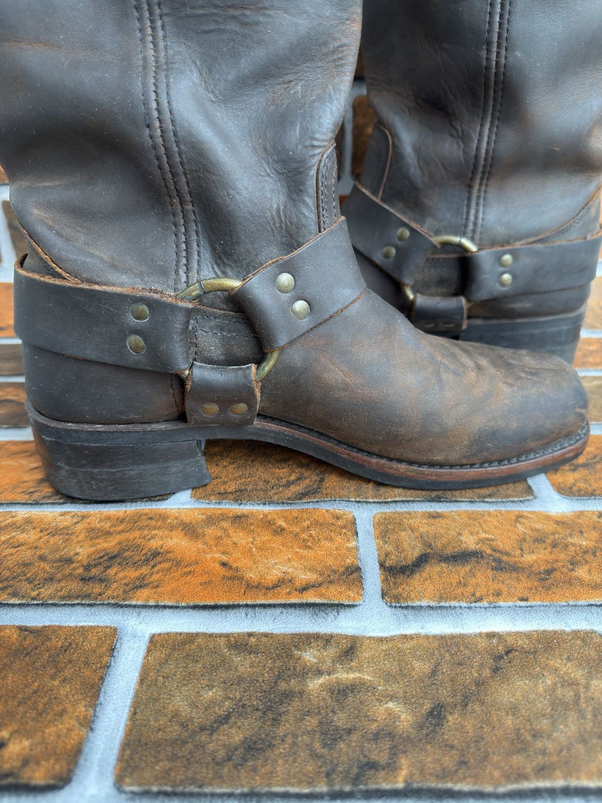 Frye Harness biker boots Size US 8 / EU 41 - 18 Thumbnail