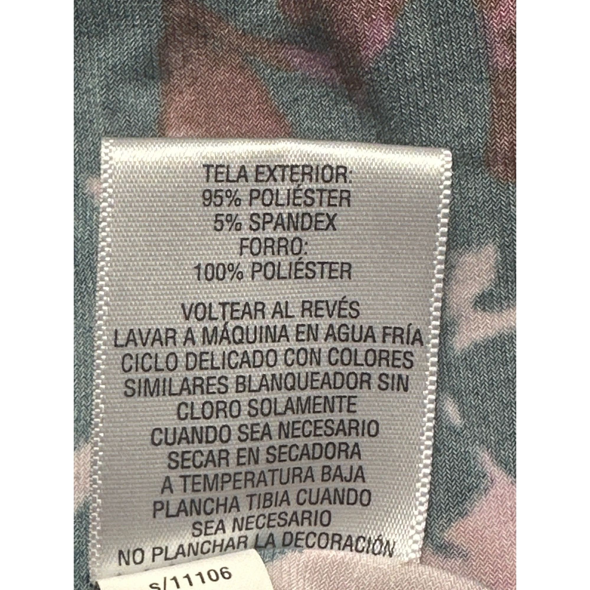 Other Thalia Sodi Small Teal Floral Wrap Dress Long Sleeve Fall Pa Size S / US 4 / IT 40 - 10 Thumbnail