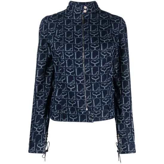 Ludovic De Saint Sernin LUDOVIC DE SAINT SERNIN Women Denim Jackets JK001U DEN002 INDIG BLUE Size S / US 4 / IT 40 - 1 Thumbnail