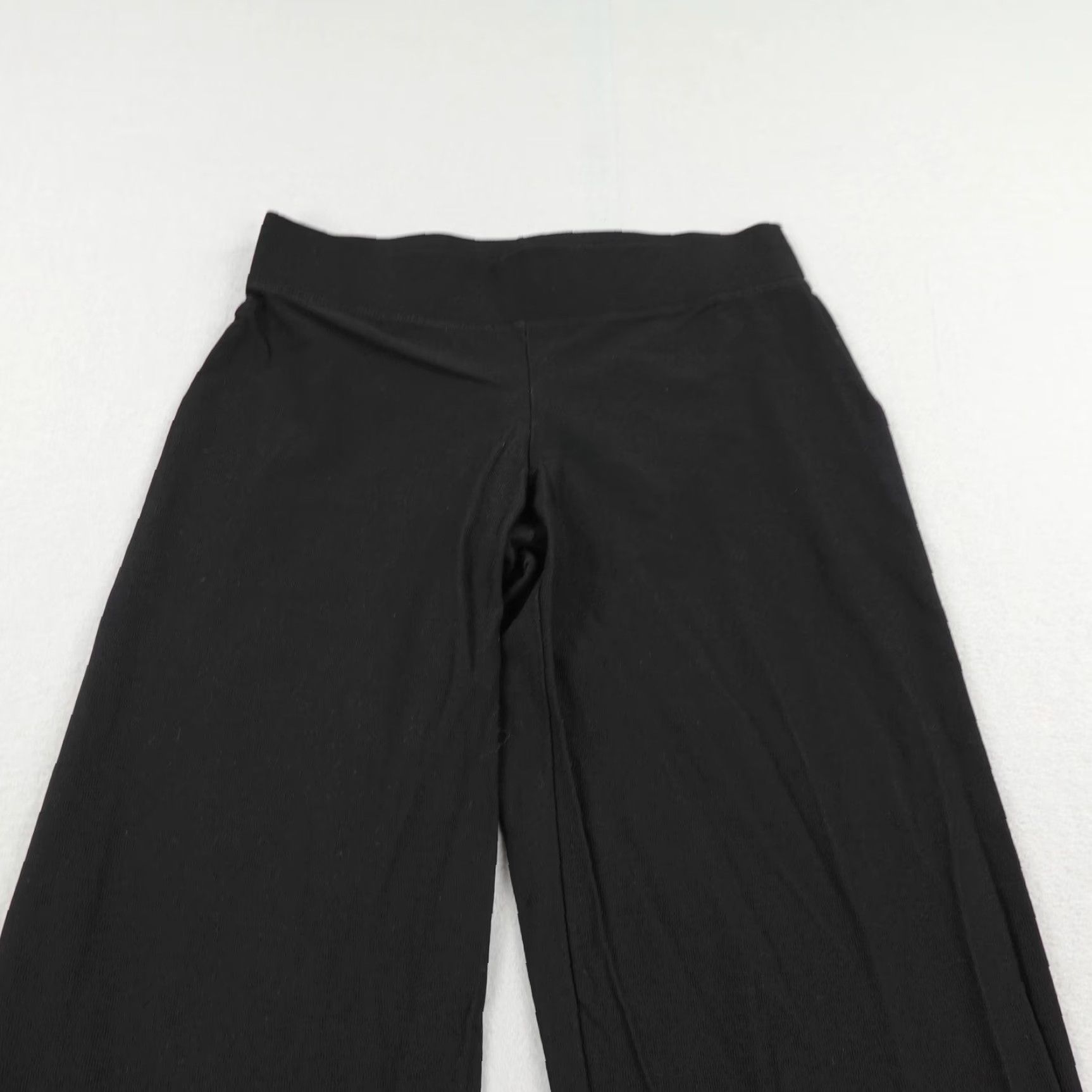 Eileen Fisher VINTAGE Eileen Fisher Pants Womens Petite Small Black Casual Workwear Stretch Knitted Fabric Size 28" / US 6 / IT 42 - 2 Thumbnail