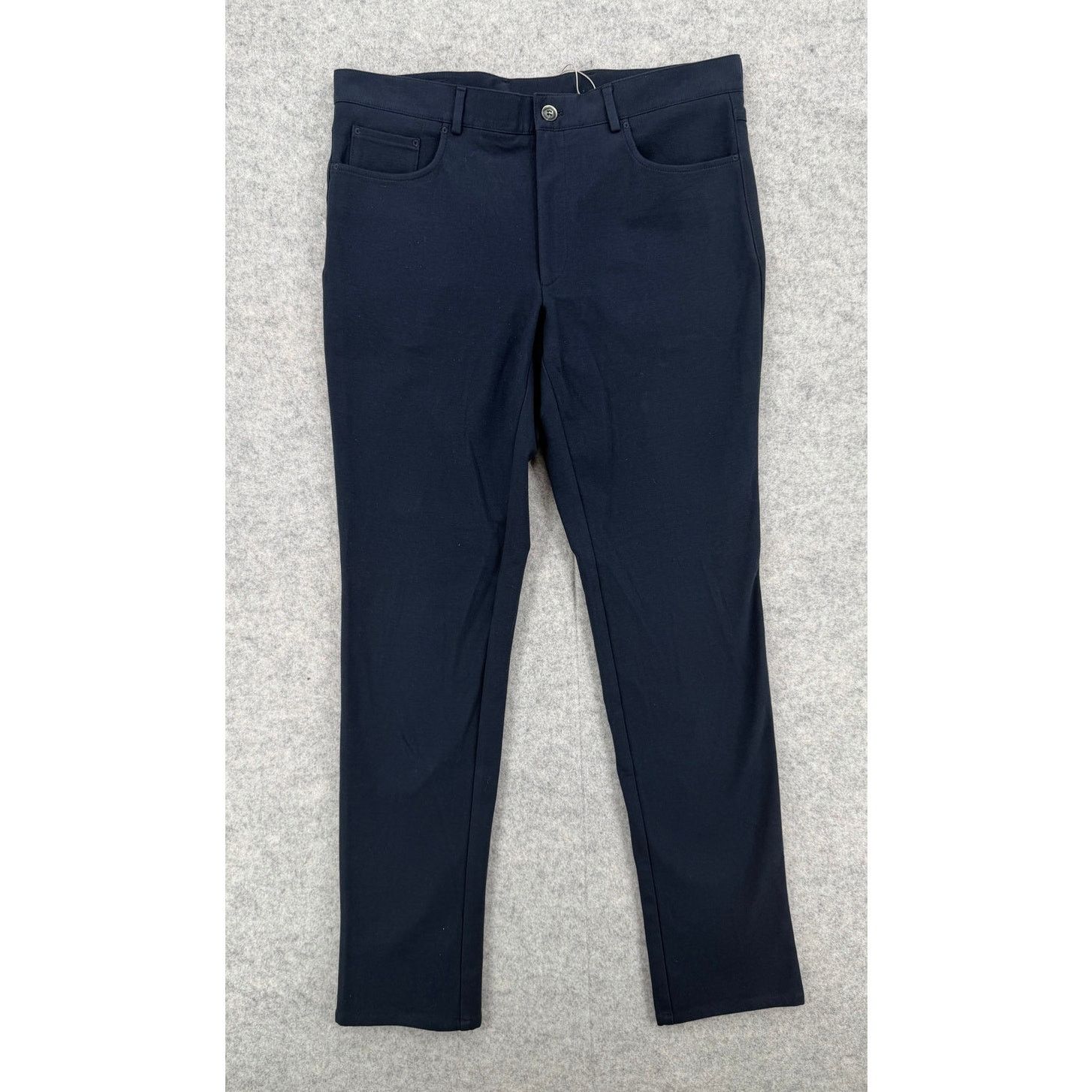 Samuelsohn NWOT Samuelsohn Elite Tech Navy Blue 5-Pocket Pants Men's 35 Size US 35 - 1 Thumbnail