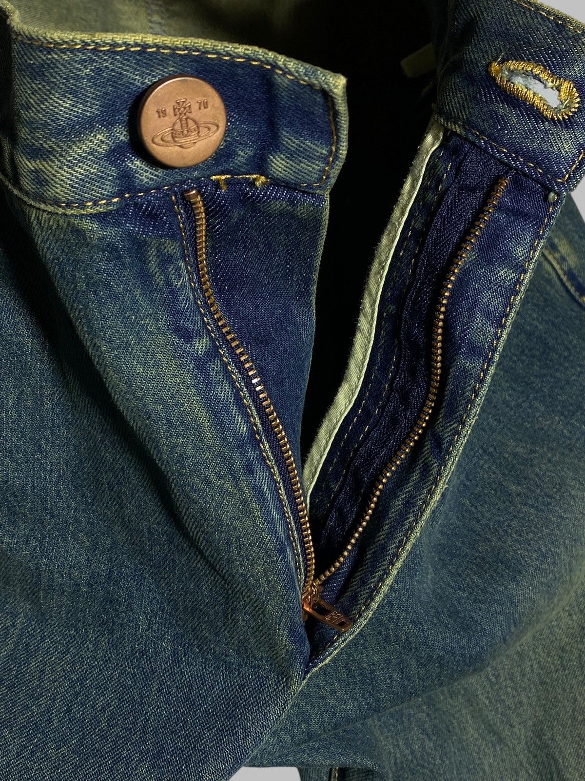 Vivienne Westwood Rare Vivienne Westwood Big Pocket Logo Jeans Size US 36 / EU 52 - 23 Thumbnail