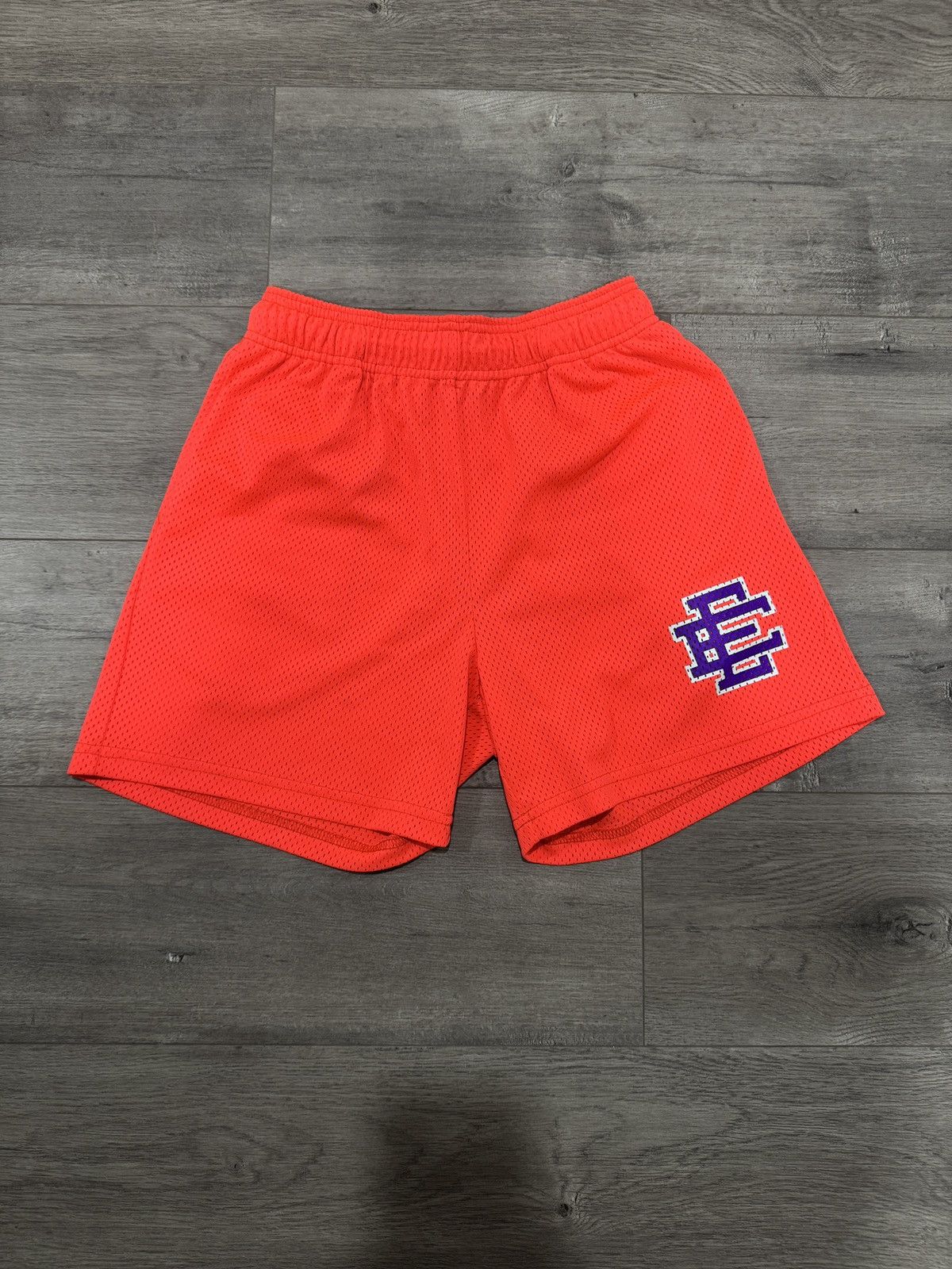 Eric Emanuel Eric Emanuel Shorts - EE - Orange / Purple SS21 Size US 30 / EU 46 - 1 Thumbnail