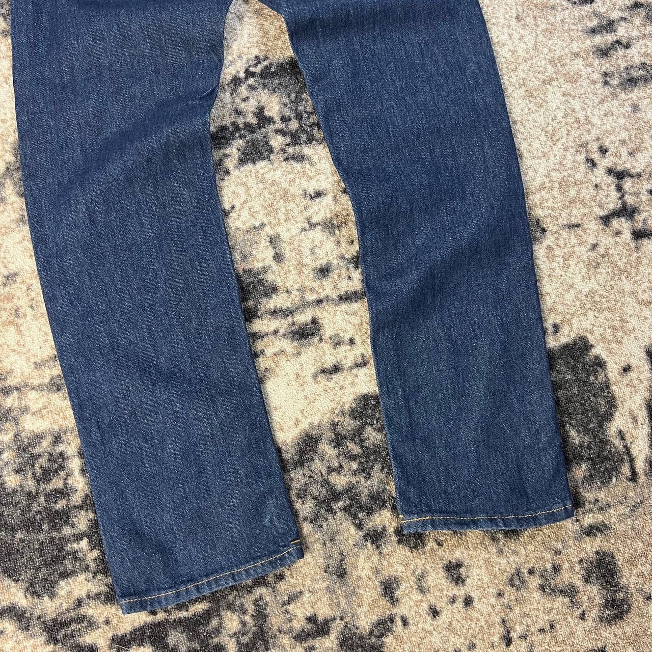 Levi's Levis Western Fit Rare Deep Blue Denim Jeans Size US 31 - 4 Thumbnail