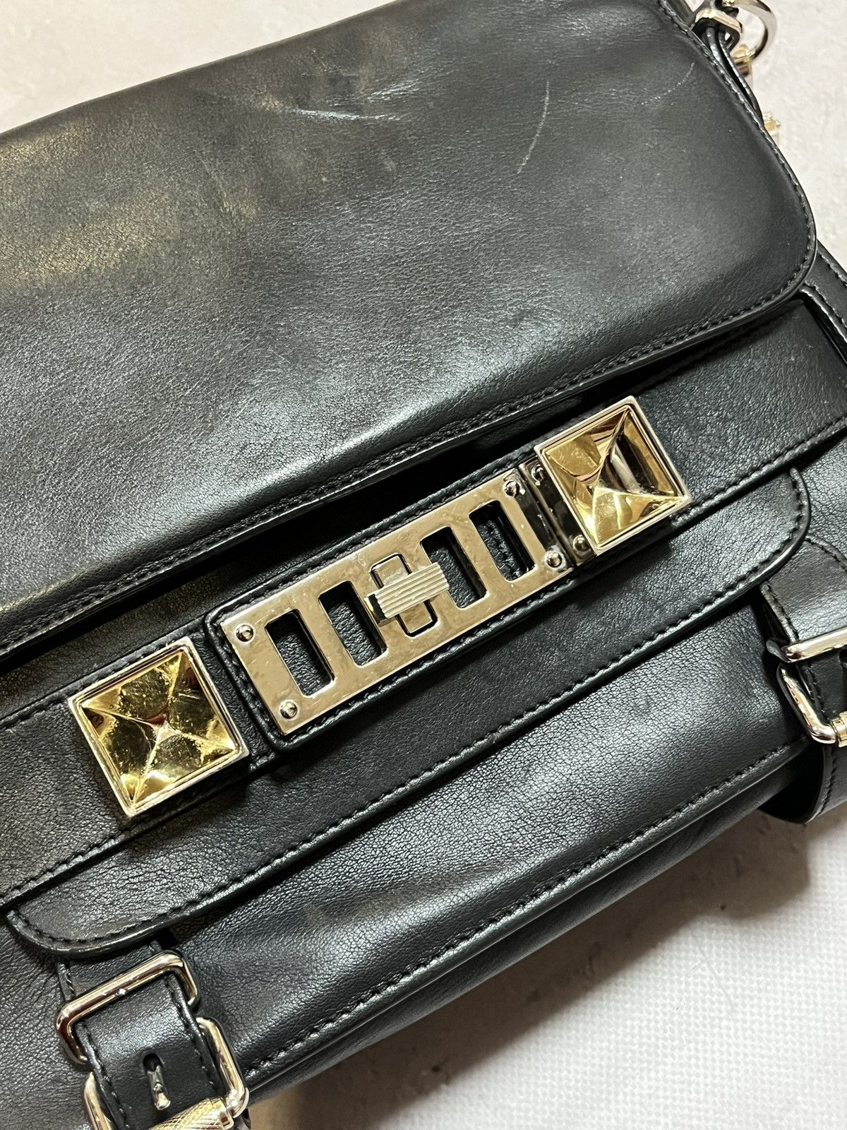Designer × Genuine Leather × Proenza Schouler Proenza Schouler PS11 Crossbody Leather Bag Size ONE SIZE - 6 Thumbnail
