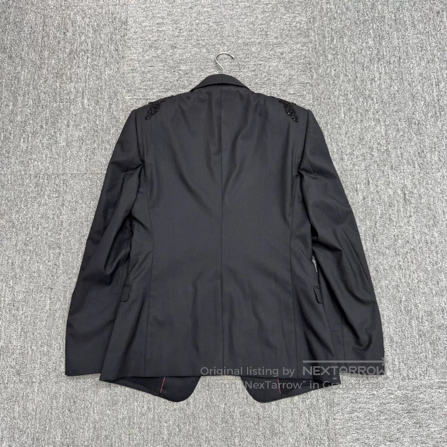 Other custom sequined wool suit jacket. Size US L / EU 52-54 / 3 - 2 Thumbnail