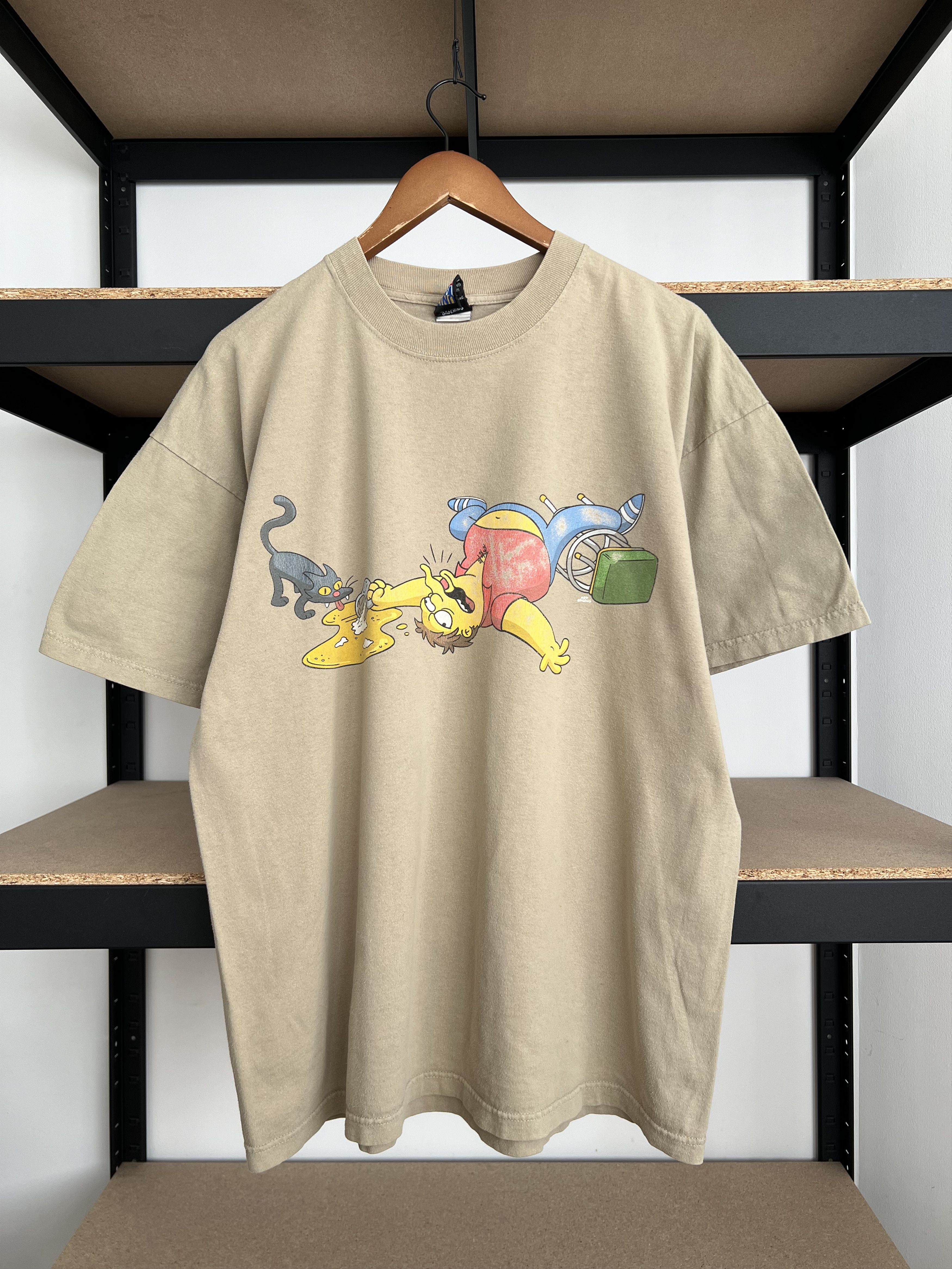 The Simpsons Vintage 2001 The Simpsons Barney Matt Groening Cartoon Tee Size US XL / EU 56 / 4 - 1 Thumbnail