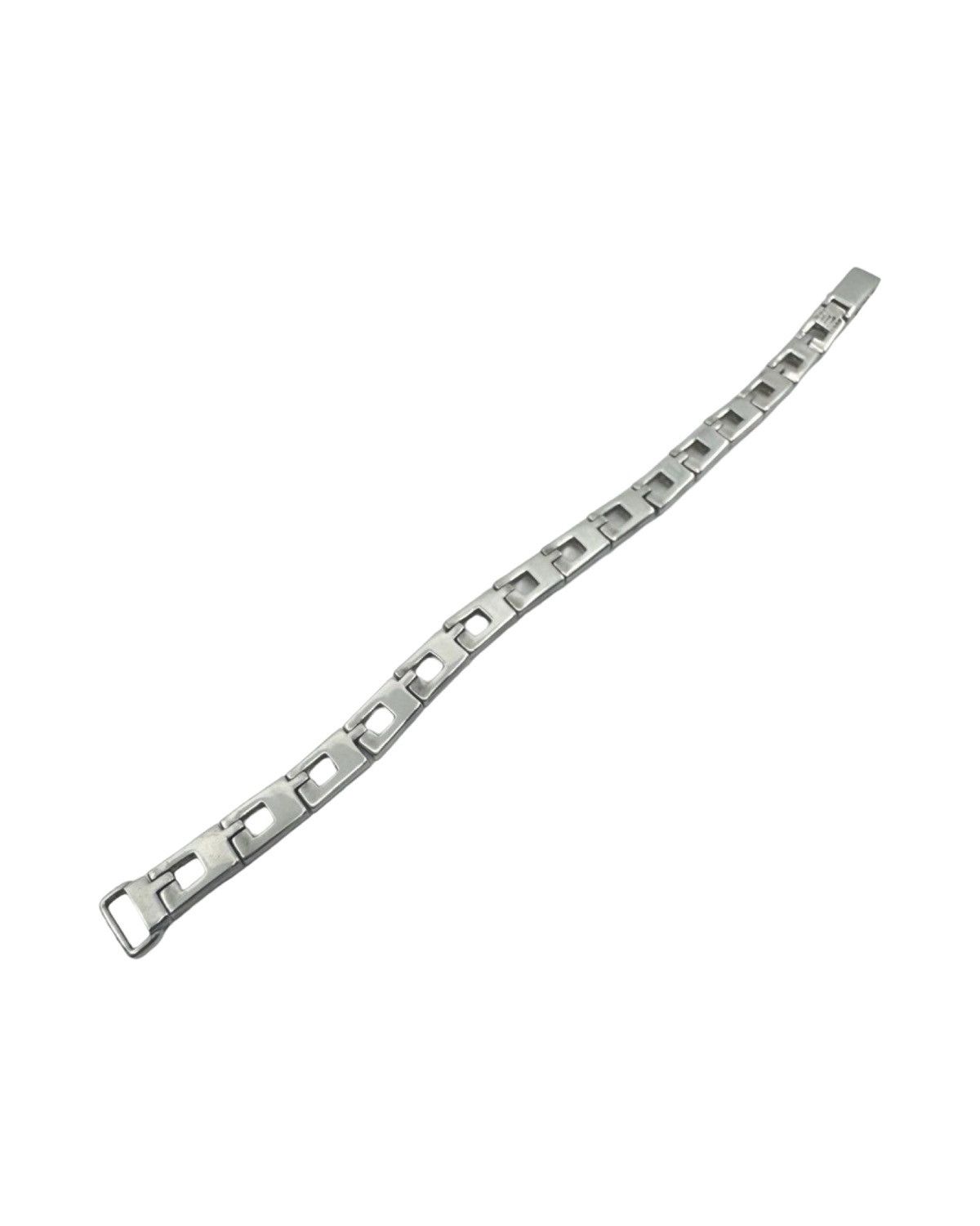 Gucci 925 Silver GG Logo Bracelet Size ONE SIZE - 4 Thumbnail