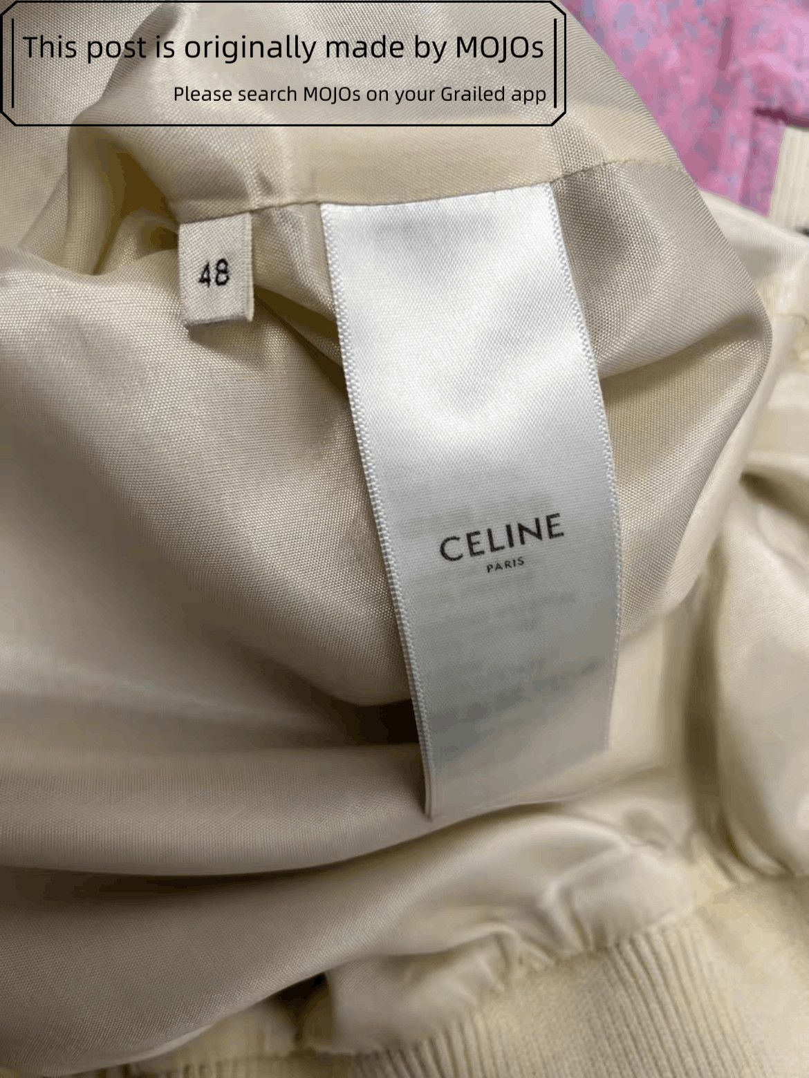 Celine Sz 48 Celine 23SS Chopper & Beach Satin Jacket Size US M / EU 48-50 / 2 - 6 Thumbnail