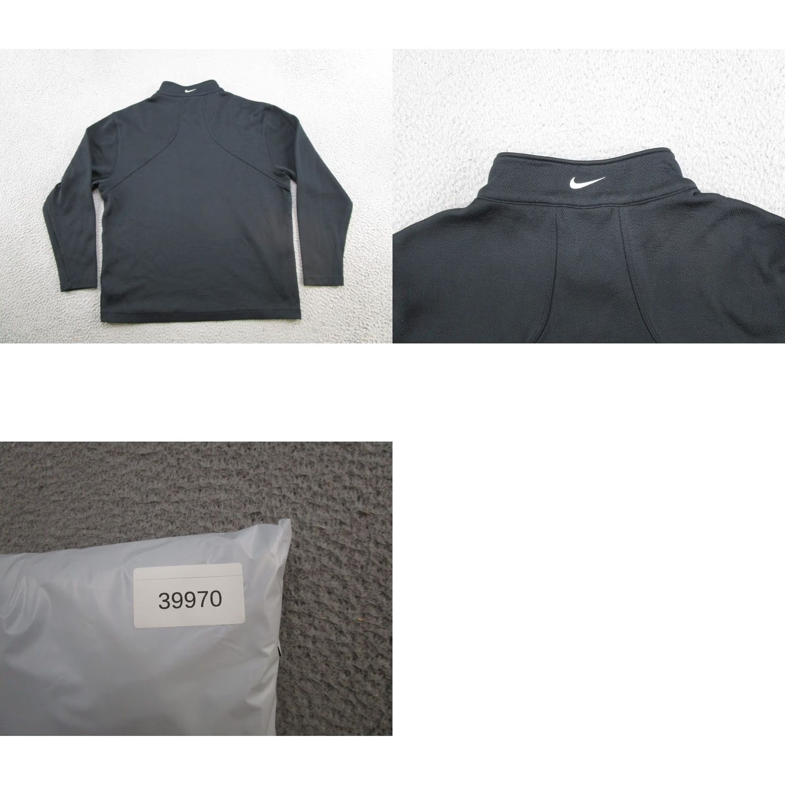Nike Nike Golf Sweatshirt Pullover 1/4 Zip Long Sleeve Black Size L Mens Size US L / EU 52-54 / 3 - 9 Thumbnail