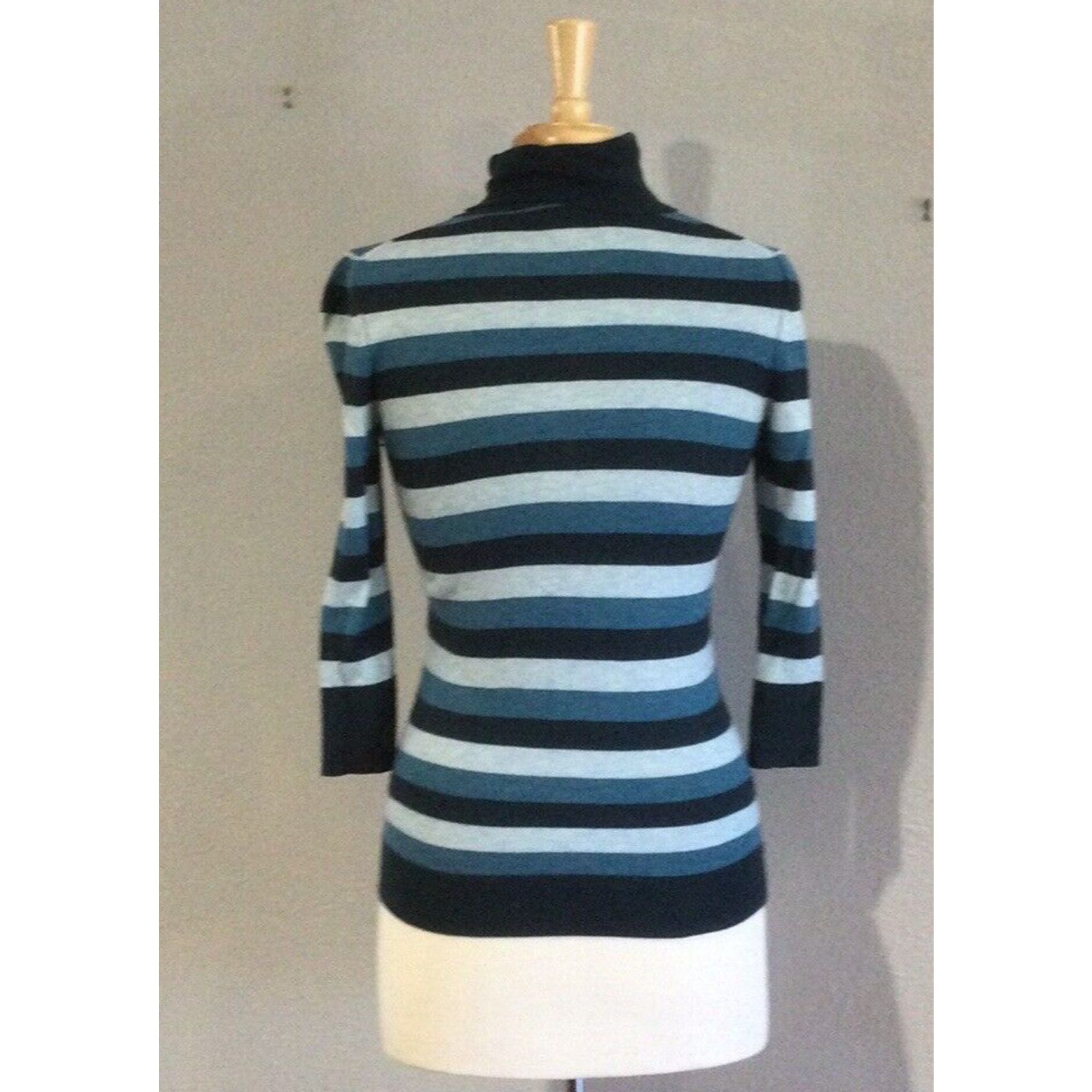 Banana Republic Banana Republic 3/4 Sleeve Turtleneck Sweater Size Small Size S / US 4 / IT 40 - 6 Thumbnail
