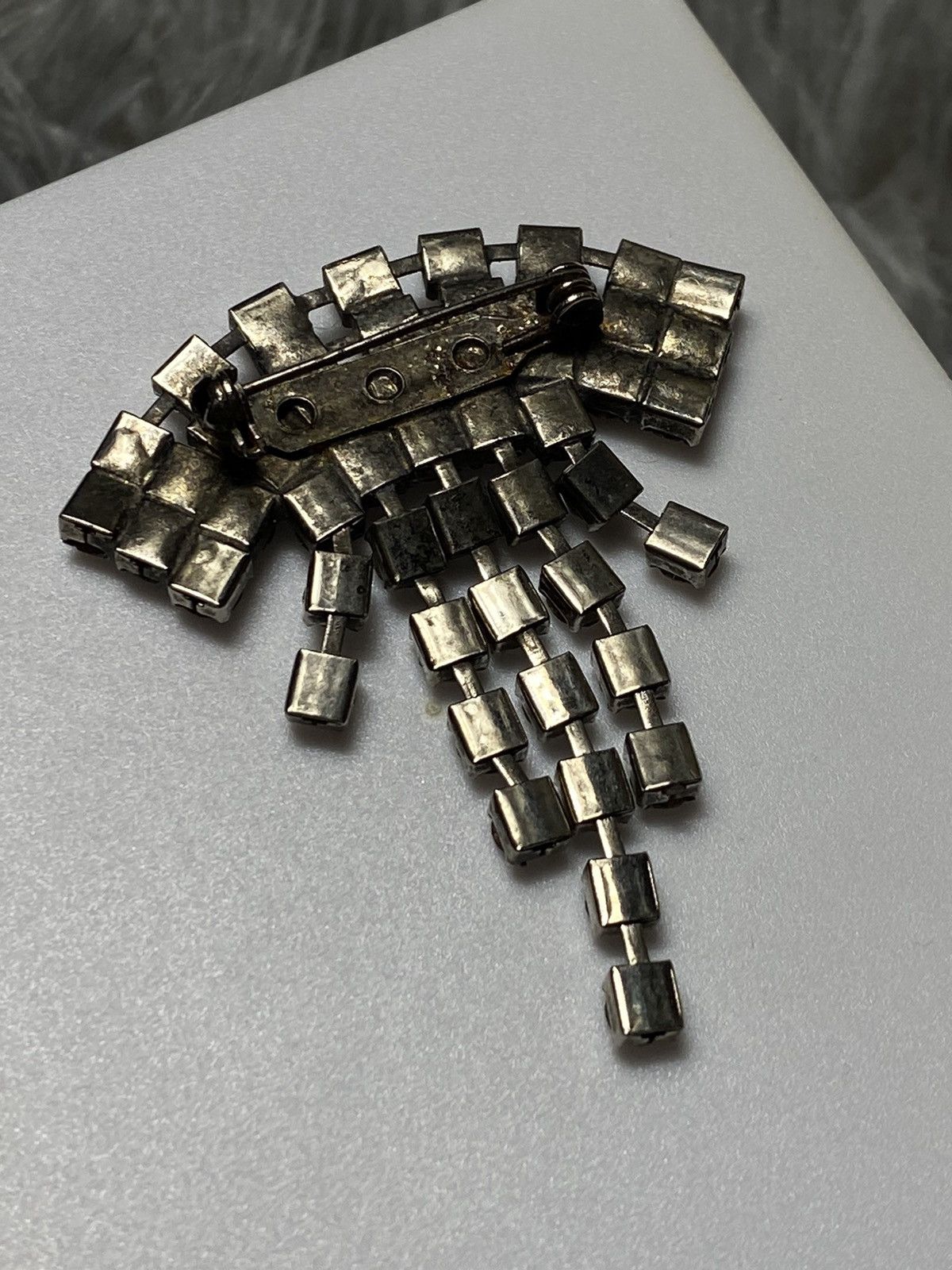 Japanese Brand × Jewelry × Vintage Vintage Rhinestone Brooch Cascade | Japanese Brand Size ONE SIZE - 5 Thumbnail