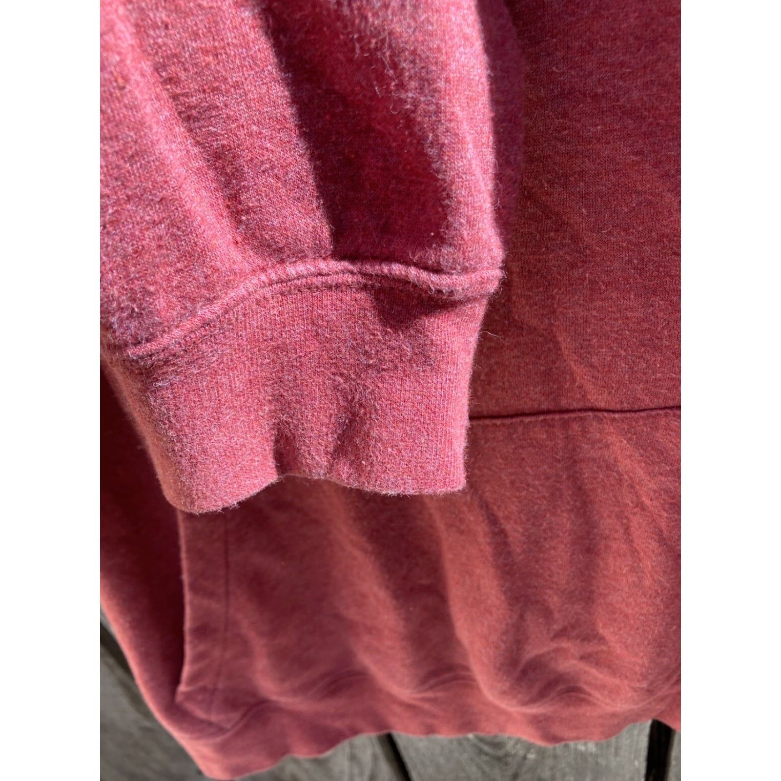 Nike Nike Red Swish Logo Hoodie L Pocket Pullover Cotton Streetwear Activewear Mens Size US L / EU 52-54 / 3 - 5 Thumbnail